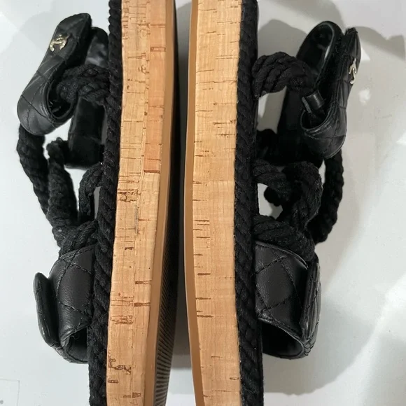 Chanel Lambskin chord sandal size EU 36 - Picture 4 of 5